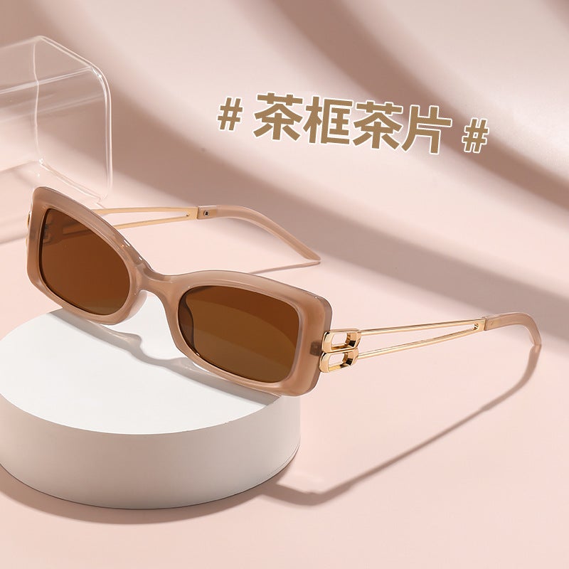Fashionable And Personalized Anti-Uv Sunglasses Men'S And Women'S Sun Protection And Sunshade High-End Sunglasses - Image 1